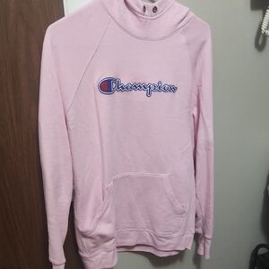 Champion Light Pink Pullover Hoodie